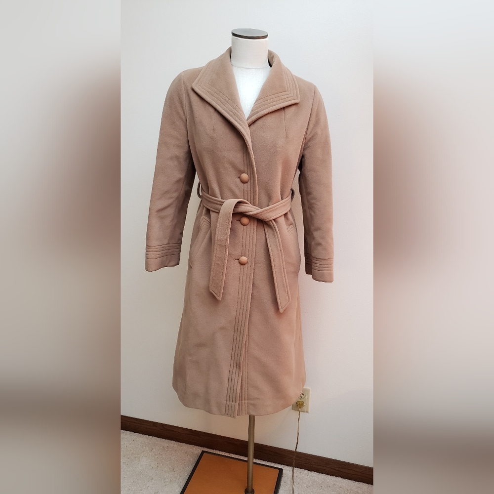 Vintage Faux Cashmere Coat